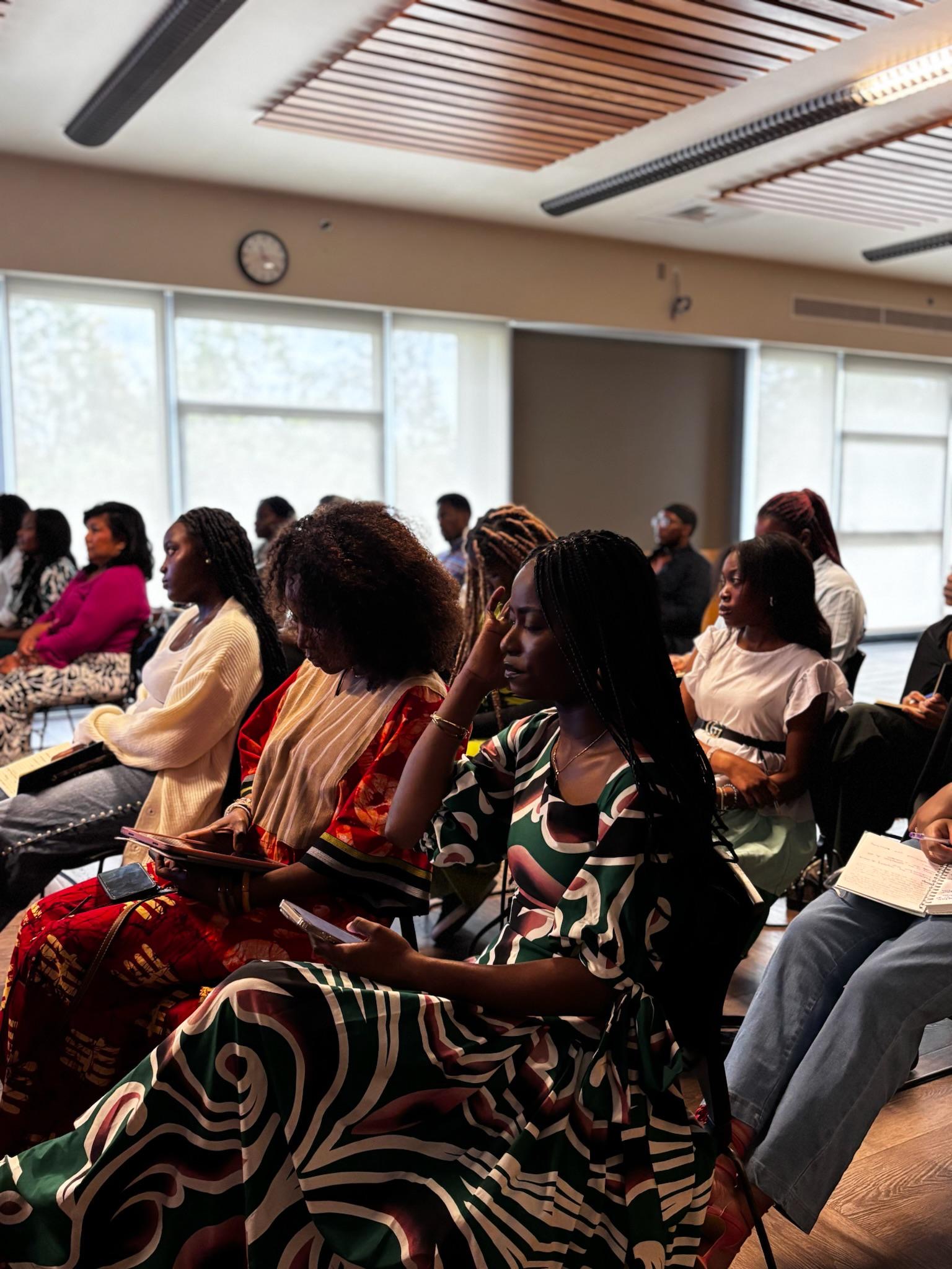 Congregation during Worship Service